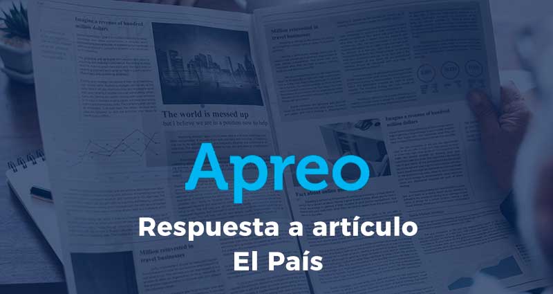 Respuesta a artículo publicado en El País