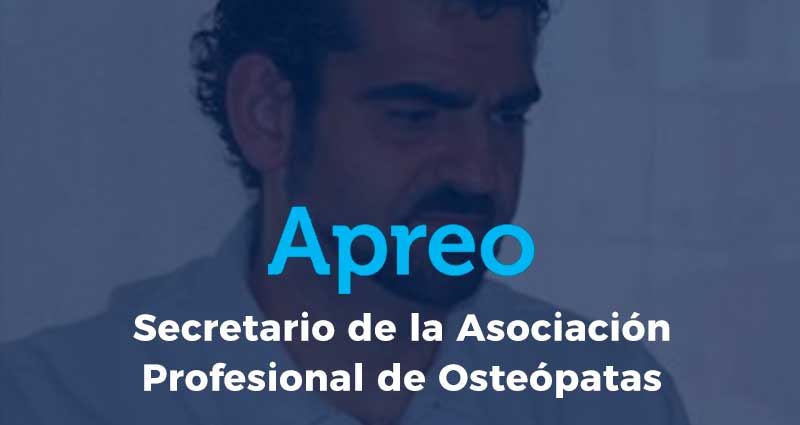 Eduardo Falcó: nuevo Secretario de la Asociación Profesional de Osteópatas de España